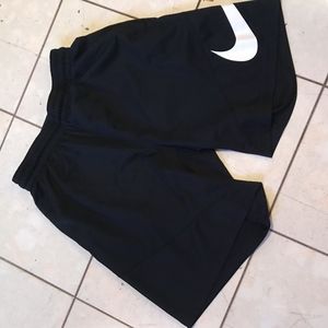 large nike shorts polyester